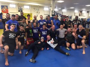 Team Mousasi sparring